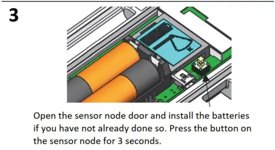 FIG 2 Adding a Sensor Node to the HOBOnet® Wireless Sensor Network