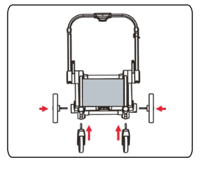 evolur 524 Nova 3 in 1 Wheels Stroller - fig 13