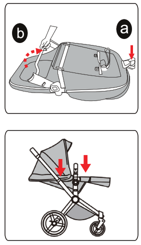 evolur 524 Nova 3 in 1 Wheels Stroller - fig 14