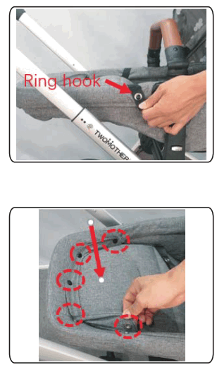 evolur 524 Nova 3 in 1 Wheels Stroller - fig 17