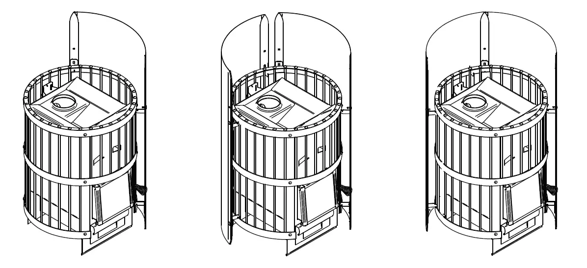HARVIA WL200 Protective Sheath 3
