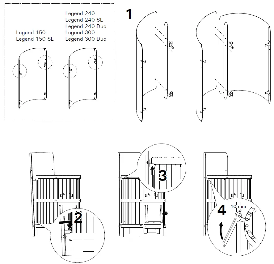 HARVIA WL200 Protective Sheath 4