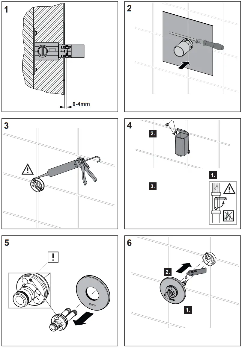 KEUCO 59516 010101 IXMO Pure Single Lever Basin Mixer fig 3