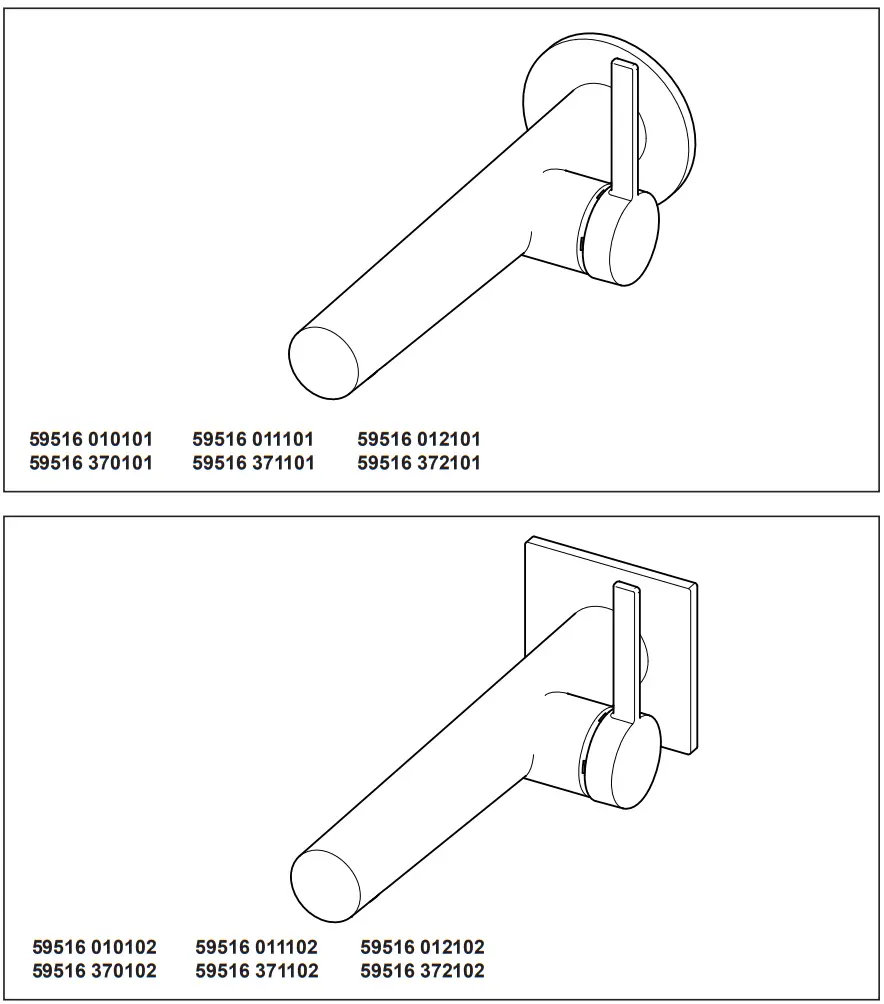 KEUCO 59516 010101 IXMO Pure Single Lever Basin Mixer fig 5