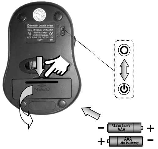 gembird MUSWB2 Wireless Bluetooth Mouse-FIG2