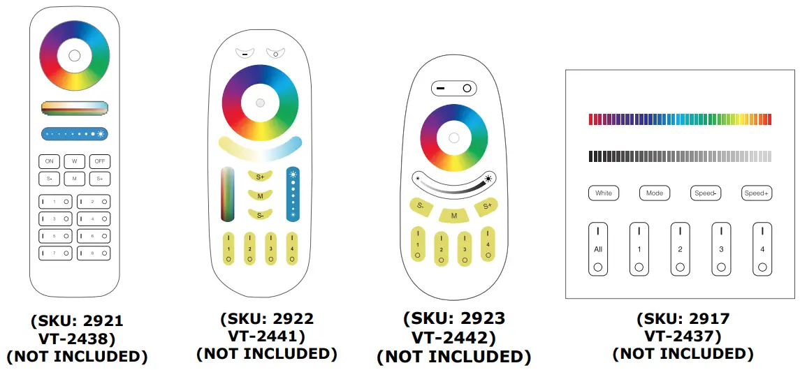 V-TAC VT 2432 Strip Light Controller - fig 3