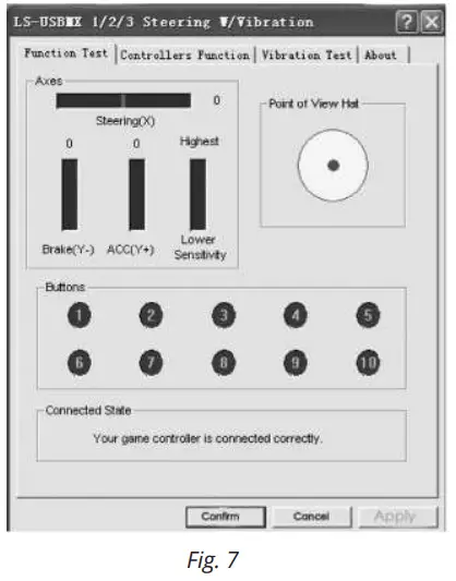 SVEN Game Racing Wheel GC-W400 - FIG 7