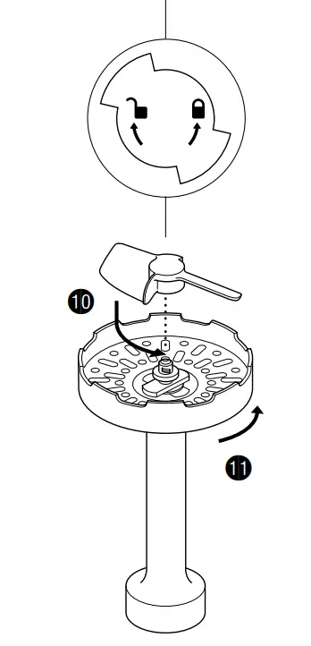 KENWOOD HDP30 Hand Blender key