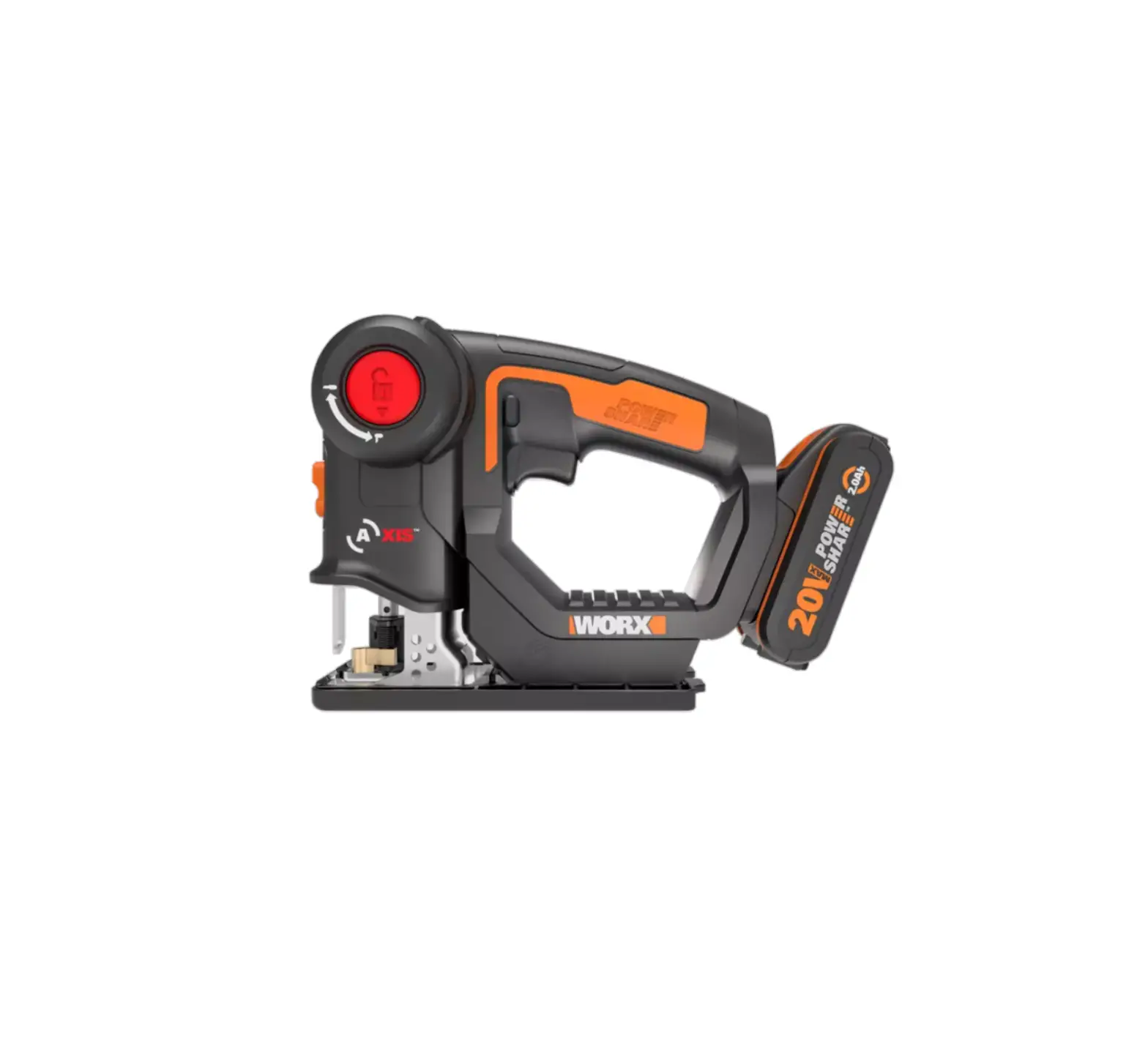 Worx Wx550 Axis Cordless Transformer Saw 20v With Battery And Charger User Manual