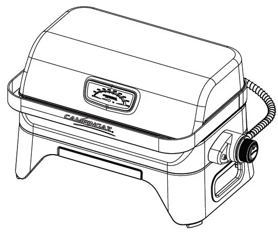 Campingaz Attitude 2go Cv Table Top Gas Bbq Instruction Manual