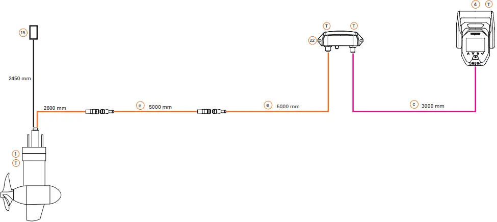 torqeedo 039-00515 Power Cable Connection-FIG7