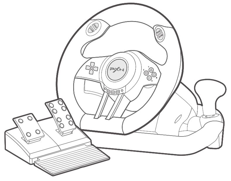 PXN V3 Pro Gaming Wheel