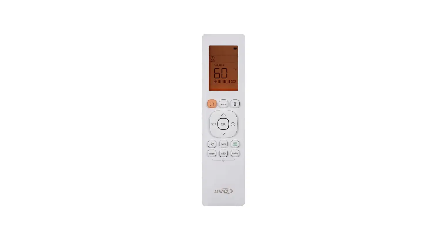 Lennox 22u50 Mini-split Systems Wireless Indoor Unit Controller User Guide