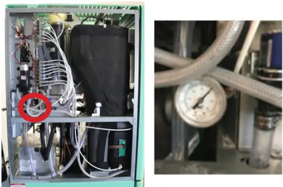 Left side view with side panel removed.