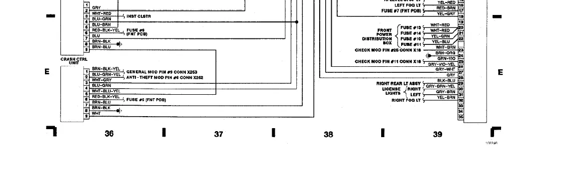 BMW 750 1988 Electrical Wiring Diagram-img- (10)