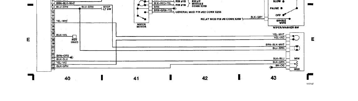 BMW 750 1988 Electrical Wiring Diagram-img- (12)