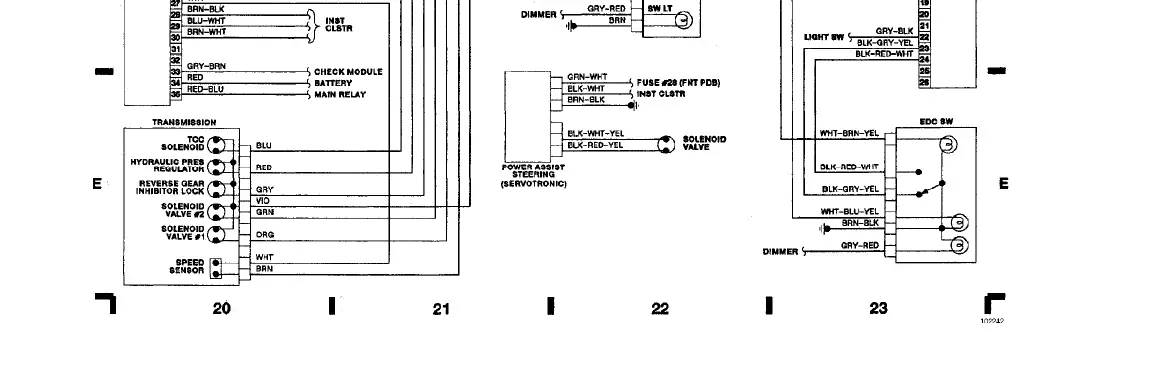 BMW 750 1988 Electrical Wiring Diagram-img- (2)