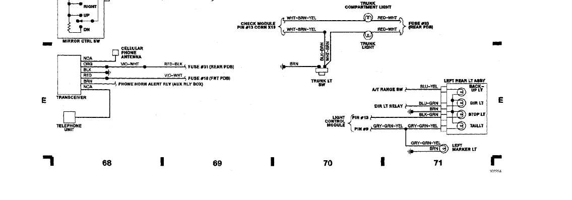 BMW 750 1988 Electrical Wiring Diagram-img- (26)