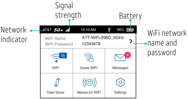 NETGEAR MR5100 Nighthawk 5G Mobile - Battery