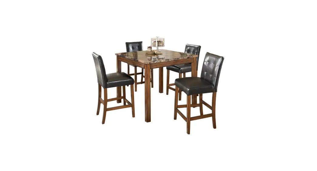 Ashley D158233 Theo Counter Height Dining Table And Bar Stools Instruction Manual
