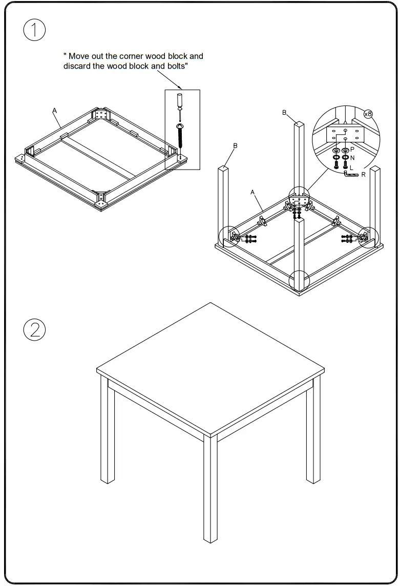 D158233 Theo Counter Height Dining Table and Bar Stools - Figure 2