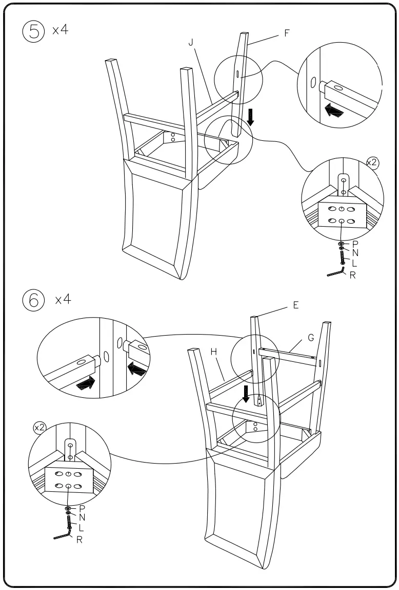 D158233 Theo Counter Height Dining Table and Bar Stools - Figure 4