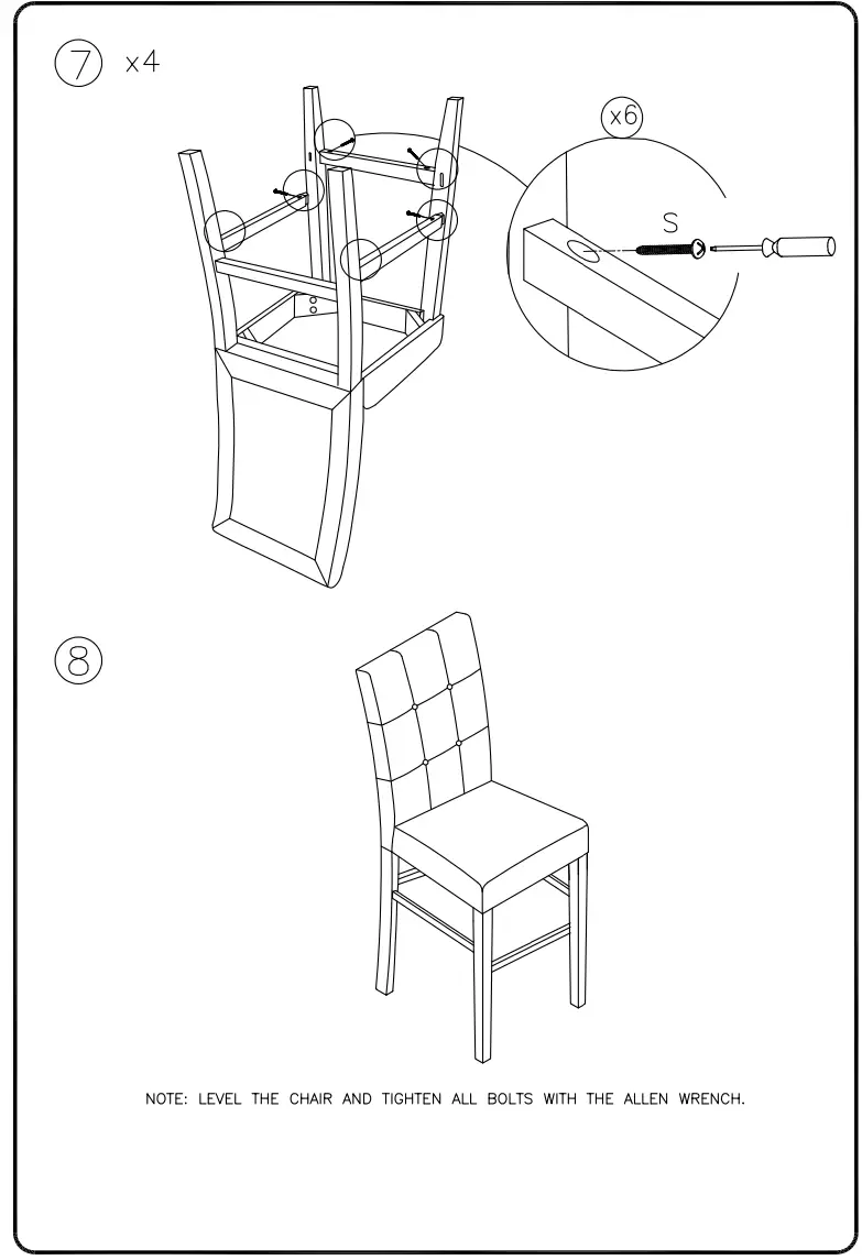 D158233 Theo Counter Height Dining Table and Bar Stools - Figure 5