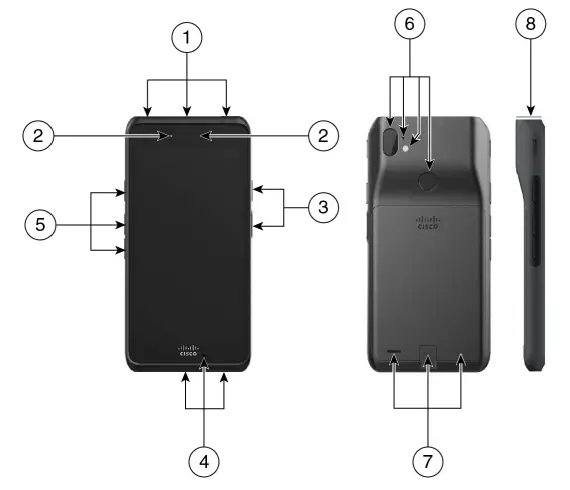 Cisco Webex Wireless Phone 860