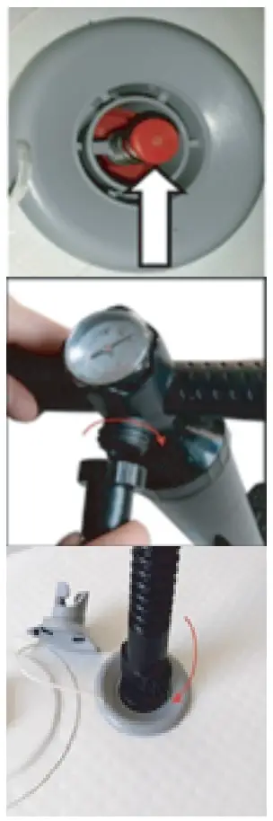 COSTWAY SP37470-L 13 in. White PVC Inflatable Stand Up Paddle Board SUP - fig 3