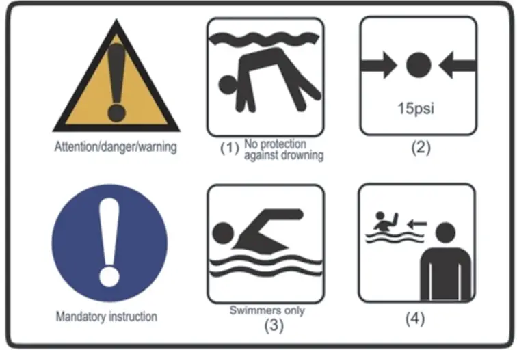 COSTWAY SP37470-L 13 in. White PVC Inflatable Stand Up Paddle Board SUP - fig 6