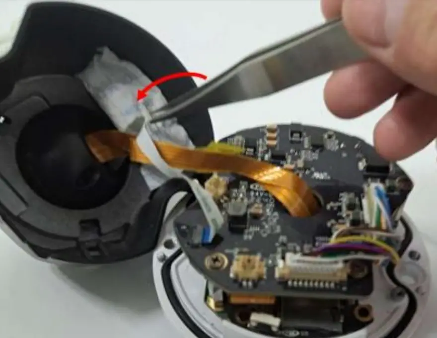 Place the desiccant bag