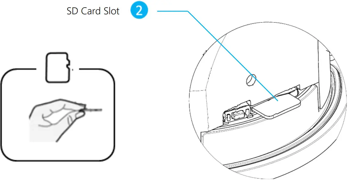 Micro SD card installation