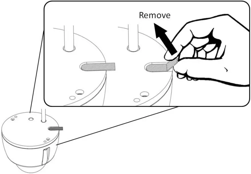 Remove the Anti-moisture Sticker