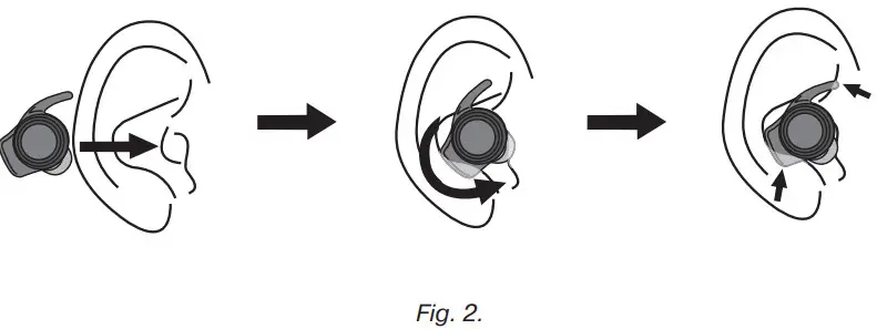 SVEN Wireless Stereo Headphones with Microphone E-505B - Fig. 2
