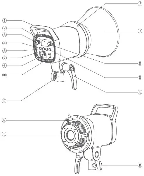 Godex-SL60IIBi-Bi-Color-LED-Video-Light-fig- (1)