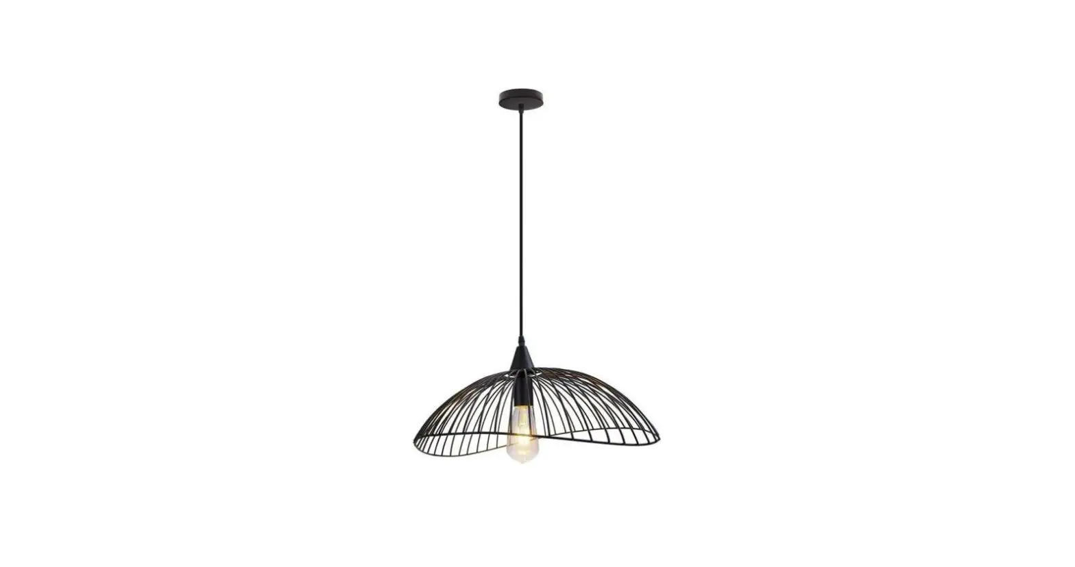 Leuchtendirekt 15869-18-01 Pendant Lamp Black Modern Design Instructions