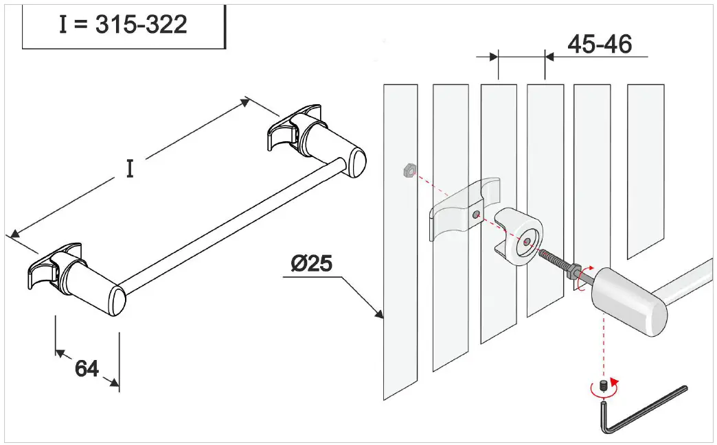 REVIVE-Chrome-Column-Radiator-Towel-Bar-FIG-1