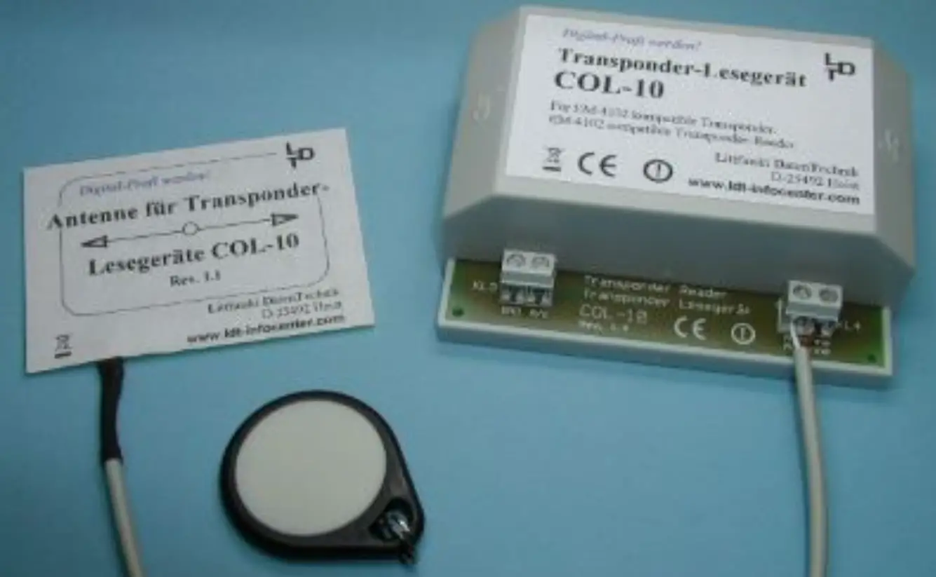 Littfinski 070053 Transponder Reader Col-10 User Manual Littfinski 070053 Transponder Reader Col-10 User Manual
