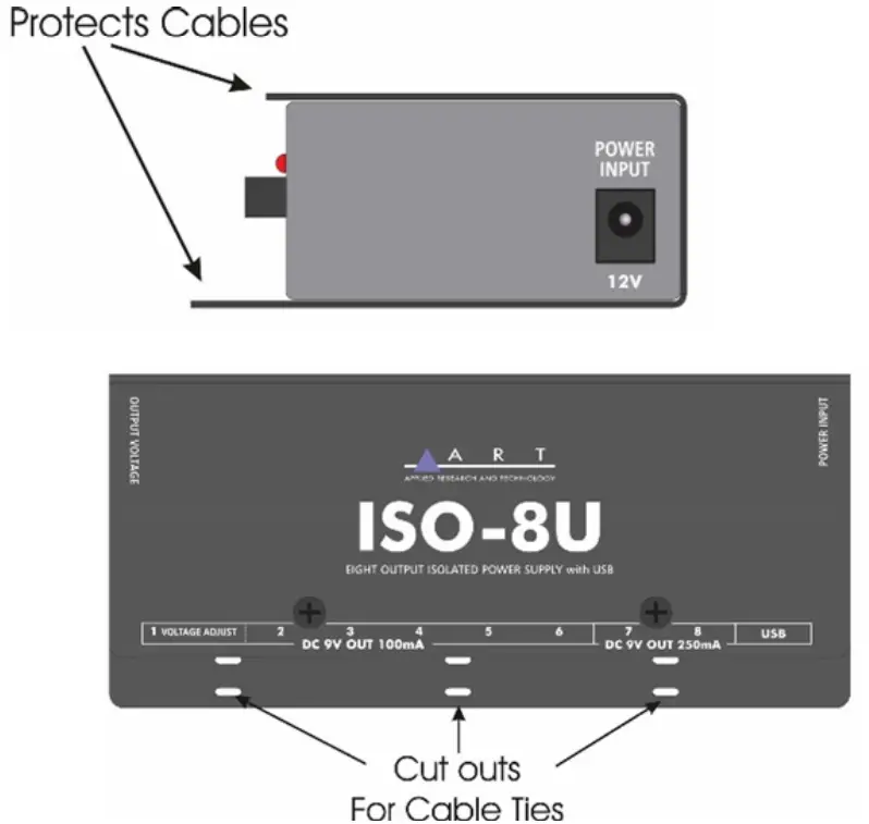 ART ISO - 8U Eight Output Isolated Power Supply -FIG 3