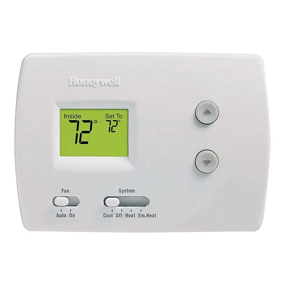 Honeywell Rth3100c Digital Non-programmable Heat-cool Pump Thermostat Instruction Manual Honeywell Rth3100c Digital Non-programmable Heat-cool Pump Thermostat Instruction Manual