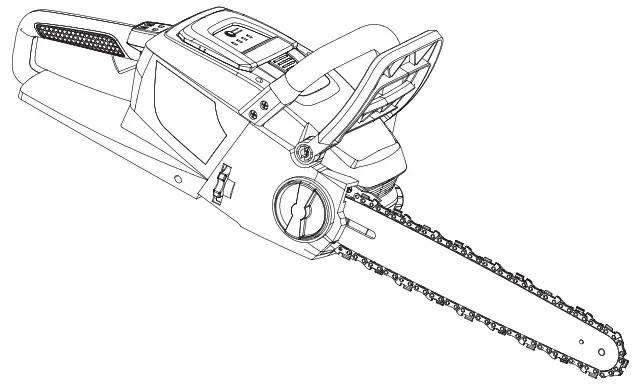 YARD FORCE LS G35W 40V Cordless Chain Saw -fig 1