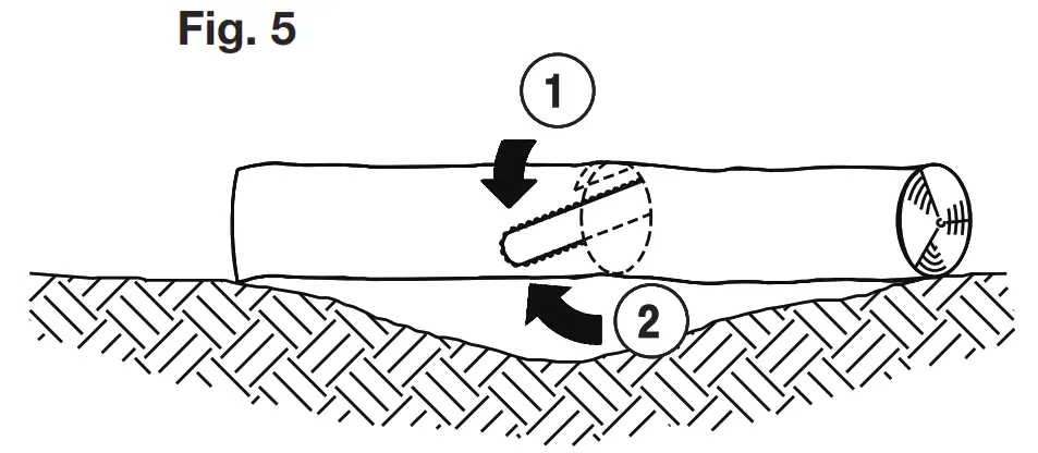 YARD FORCE LS G35W 40V Cordless Chain Saw -fig 13