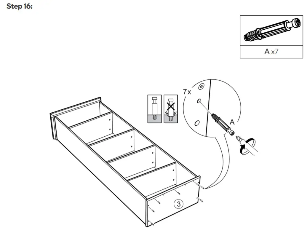 ovela OVBRONBSWHA Bronson Bookshelf- Step 16