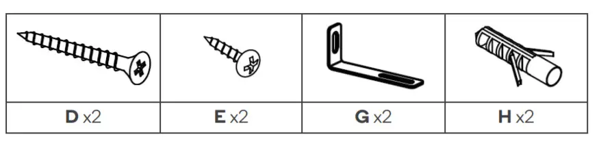 ovela OVBRONBSWHA Bronson Bookshelf- Step 20