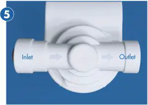 Connecting the Saddle Valve & Tap Tube to the Filter Head