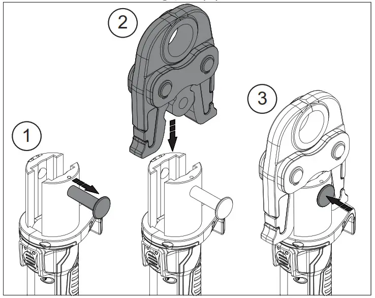 milwaukee 2922-20 M18 Force Logic Press Tool--Inserting