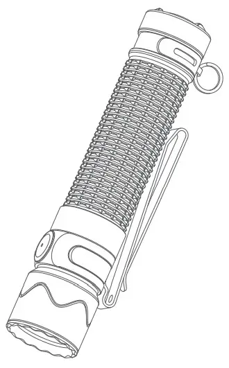 OLIGHT 122698 Warrior Mini 2 Flashlight-