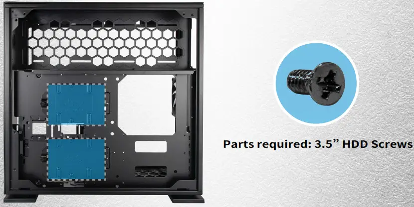 InWin 315 Mid Tower Chassis Unveiled - Drive Bays Installation 2