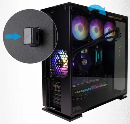 InWin 315 Mid Tower Chassis Unveiled - Opening the Chassis