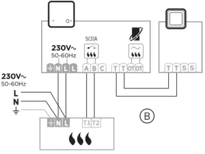 Honeywell T6 Digital Programmable Smart Thermosta - On off boiler